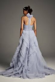 Tiered Organza T Back Ball Gown Wedding Dress David S Bridal Ball Gown Wedding Dress Ball Gowns Vera Wedding Dress