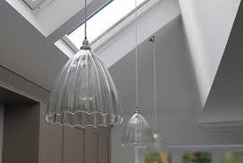 Popular contemporary wall sconce brands modern forms: Clear Ribbed Glass Pendant Ceiling Light Ledbury Industrial Vintage Designer Retro Style