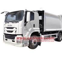 China ISUZU FTR 14CBM Waste Compactor Vehicle Manufacturers ...
