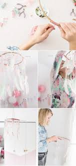 Traumfaenger Lampe Diy Lampen Selber Machen Kinderzimmer Traumfanger Basteln Kinder Babyzimmer Deko Basteln