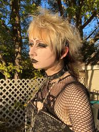 Long Goth Mullet Haircut