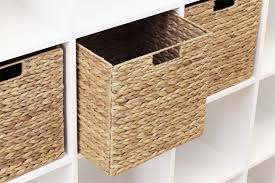 Ikea Kallax Expedit Regal Korb 34 X 32 X 32 Cm From Water Hyacinthe Regalbox Storage Box Storage Basket Cupboard Basket Kallax Ikea Basket Shelves Ikea Storage Boxes