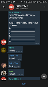 Jawaban tebak tebakan ica ica. Kunci Jawaban Tebak Tebakan Bot Line Masnurul