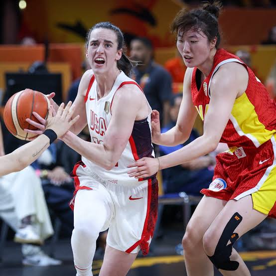 Caitlin Clark sets assist record, powers Team USA past China in FIBA World  Cup