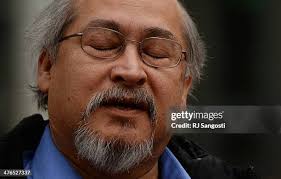 John Leon, father of Nathan Leon, leaves federal court in Denver,... News  Photo