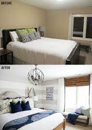 Sarah Stewart S Serene Blue Guest Bedroom Guest Bedroom Makeover Remodel Bedroom Small Master Bedroom