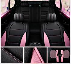 Cute car seat cover universal leather car seat. Car Interior Leather