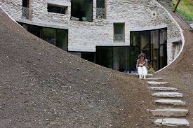 Incredible Underground Residence In Switzerland Underground Building Underground Homes Unique Houses