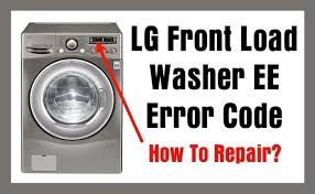 Reach under the machine and remove the old drive. Lg Front Load Washer Ee Error Code How To Repair