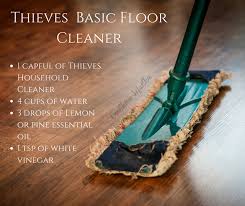 Thieves Household Cleaner Basic Floor Cleaner Essential Oils Cleaning Essential Oil Recipes Homemade Cleaning Products