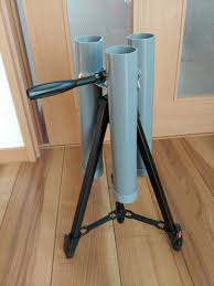 ロッド スタンド 持ち運び 自作