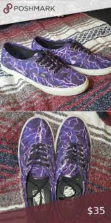 Purple Lightning Vans Purple Lightning Vans Womens Shoes Sneakers