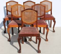 6 X Vintage Imbuia Ball And Claw Dining Room Chairs Furnicape Dining Room Chairs Room Chairs Chair