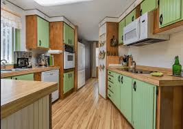 mobile home kitchen cabinet colors