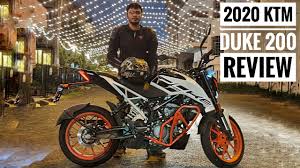 The ktm 200 duke boasts a new, improved and compact exhaust system, engineered to meet the highest emission and noise standards, while providing maximum performance. 2020 Ktm Duke 200 Review Rwr Youtube
