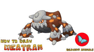 How To Draw Heatran Pokemon Pokemon Drawings Pokemon Pokemon Coloring