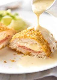 Chicken Cordon Bleu Recipetin Eats