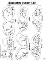 Hibernating Animal Puppets Animals That Hibernate Hibernation Preschool Winter Preschool