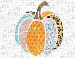 Pumpkin Clipart Patchwork Leopard Pumpkin Transparent Png Etsy Pumpkin Clipart Clip Art Pumpkin Png