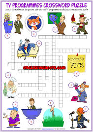 I hope you enjoy playing. Tv Programmes Esl Printable Crossword Puzzle Worksheet Printable Crossword Puzzles Tv Programmes Crossword Puzzle