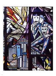 Since the creation of the diocese of las vegas in 1995, guardian angel has been the seat of the bishop, previously having been a parish of the diocese of reno. Stained Glass Window In The Guardian Angel Cathedral Las Vegas Nevada Fine Art Print By Unknown At Fulcrumgallery Com