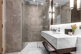 Honeycomb tile curbless shower design for a small bathroom: Curbless Shower Zero Entry Walk In Designs Designing Idea