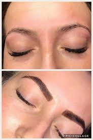 PUT DOWN YOUR BROW MAKEUP, HENNA BROWS HAVE ARRIVED AT BRONZE BELFAST 😍😍  Below we have a client who asked for a full powdered brow, to achieve this  look we used Deep