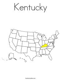 Check spelling or type a new query. Kentucky Coloring Page Twisty Noodle