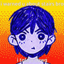 I Told You About Stairs Gifs Tenor
