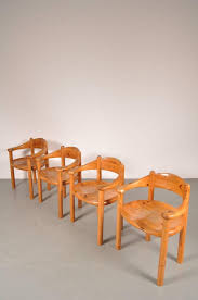 4 Dining Chairs By Rainer Daumiller For Hirtshals Sawmill Denmark Circa 1970 From A Unique Collecti Dining Room Chairs Modern 4 Dining Chairs Dining Chairs