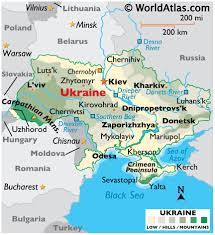 Ukraine also shares borders with belarus to the north; Ukraine Maps Facts World Atlas