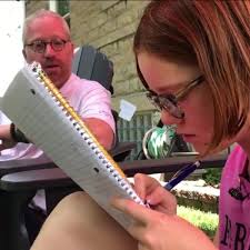 Reporting the news is more than a summer hobby for one Norwood nine-year-old