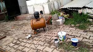 Painting machine use black & decker 400w how to prepare painting how to paint your own house what you should consider everything. Buzdolabi Motorundan Yaptigimiz Kompresoru Boya Tabancasi Ile Boya Yaparken Kullandik Youtube