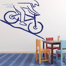 Looking to update your home decor? Wall Stickers Home Decor Wall Vinyl Sticker Decal Mountain Bike Racer Rugged Terrain Competition Diy Vinyl Wall Decals 57x65cm Vinyl Wall Decals Wall Decalssticker Decal Aliexpress