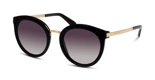 Montures rondes, yeux de chat ou papillon, en acétate, métal ou bois peint main. Lunettes De Soleil Dolce Gabbana 4268 501 Black Grandoptical