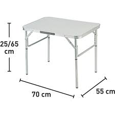 Campingtisch mit bank klappbar alu campingtisch picknick bank sitzgruppe gartenset 4 sitzer campingtisch mit spule 115x60 cm hochtisch fur campingkuche Campingtisch Calimesa Aluminium Gestell 65 Cm X 40 Cm X 52 Cm Kaufen Bei Obi