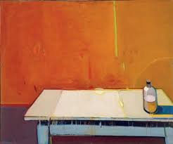 The Empty Table With A Green Stripe By Raimonds Staprans 2007 Contemporary Paintings Still Life Painting Figurative Artists