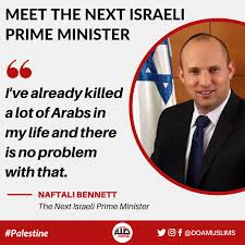 Posted 55mminutes agosunsunday 13 junjune 2021 at 9:14pm, updated 36mminutes agosunsunday 13 junjune 2021 at 9:34pm. The Next Israeli Prime Minister Naftali Bennett On Releasing Palestinian Prisoners He Declared If We Capture Terrorists We Need To Just Kill Them I Ve Already Killed A Lot Of Arabs In My