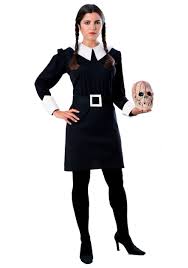 Wednesday Addams Costume for Women | Addams Family Halloween Costumes