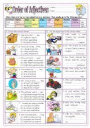 Maybe you would like to learn more about one of these? English Exercises Degrees Of Comparison 30 Sentences A Ws Is Also Available