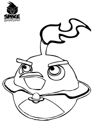 Angry birds the popular video game franchise all over the world is one of the newest additions to the list. Coloring Pages Space Angry Birds Di8x6kx7t