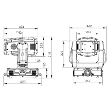 • feature packed compact design • razor sharp optics and flat beam field. Design Spot 575 Basic Elation Professional Europe