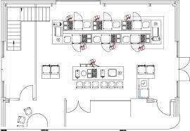 For example, placing the cookers in one location reduces energy costs for range hoods. Sample Commercial Kitchen Design Restaurant Kitchen Design Kitchen Plans Restaurant Kitchen