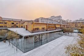 Old and new architecture design relationship. Arch Studio Transforms The Old Factory To The Contemporary Museum
