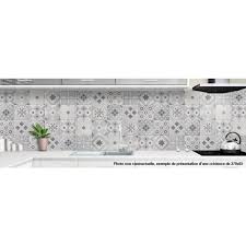 Donnez un style urbain à votre cuisine avec de la crédence carreaux de ciment. Credence Alu Pour Cuisine Carreau De Ciment