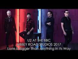 U2 Love Is Bigger Than Anything In Its Way Bbc Live U2 Get Out Of Your Own Way U2 At The Bbc Youtube