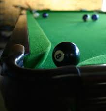 The cue ball or any object ball is driven (jumped) off the table, coming to rest off the playing surface (e.g., on the floor). 8 Ball Billiards Pool Balls Billiard Pool Table