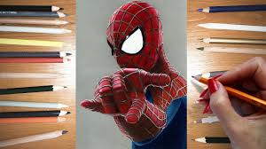• play as peter parker: Speed Drawing The Amazing Spider Man 2 Jasmina Susak Youtube