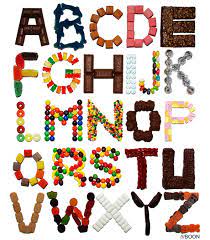 Longest list of positive words that start with q letter in alphabetical order. Candy Alphabet Foodiggity