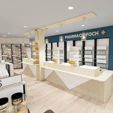 Pharmacie Du Village Craponne Cubik Agenceur En 2020 Pharmacie Design Agencement Pharmacie Modele De Magasin De Detail